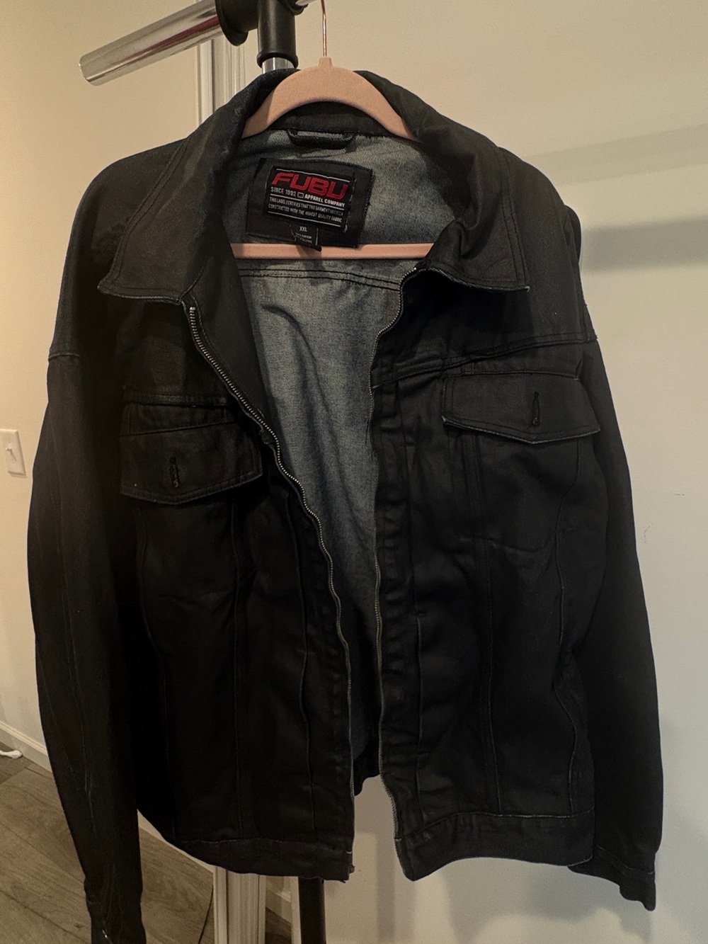 FUBU Men's Black Jacket